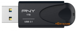 PNY Attache 4 1TB USB 3.1 Black (FD1TBATT431KK-EF)