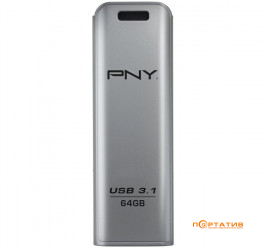 PNY Elite Steel 64 GB USB 3.1 (FD64GESTEEL31G-EF)