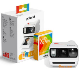 Polaroid Go Gen 3 White + Color Film Bundle (8 photos)