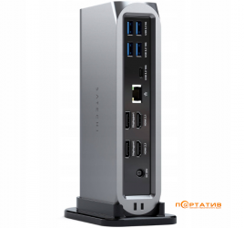 Satechi Thunderbolt 4 Multimedia Pro Space Gray (ST-DT4PMM-EU)