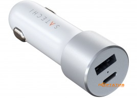 Satechi 72W Type-C PD Car Charger Silver (ST-TCPDCCS)
