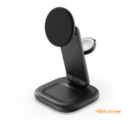 Satechi 3-in-1 Foldable Qi2 25W Stand Space Gray (ST-Q25F31C-EA)