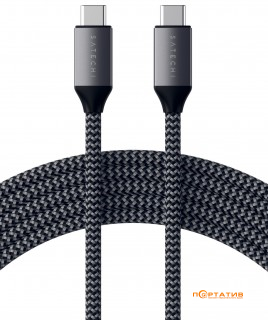 Satechi USB-C to USB-C Cable 100W 2 m Space Gray (ST-TCC2MM)