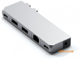 Satechi USB-C Pro Hub Mini Silver (ST-UCPHMIS)