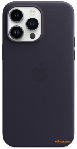 SoftCase iPhone 14 Pro Max Leather Case with MagSafe Ink
