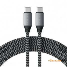 Satechi USB4 C to C Cable 100W Space Gray (80 cm) (ST-U4C80M)