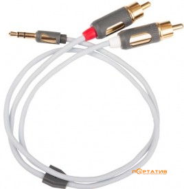 Supra MP-cable 3.5mm - 2RCA 1m