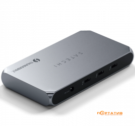 Satechi Thunderbolt 4 Slim Hub Pro Space Gray (ST-HT4SHM-EU)
