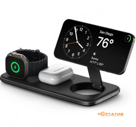 Satechi Trio Qi2 Pad Space Grey (ST-QTPM-EA)