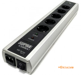 Supra Mains Block MD05-EU/SP USB-A/C OnOff