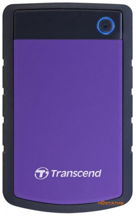 Transcend StoreJet 25H3P 4TB USB 3.0 Anti-Shock (TS4TSJ25H3P)