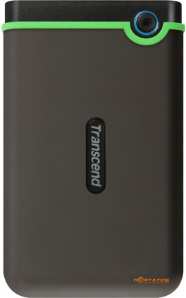 Transcend StoreJet 25M3S 1TB USB 3.1 Anti-Shock (TS1TSJ25M3S)