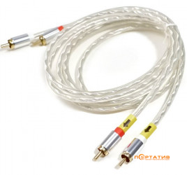 Tone Factory RCA cable Silver 1.2m