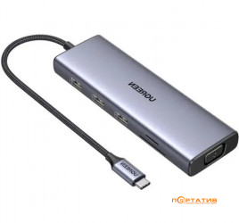 Ugreen CM498 9-in-1 Hub Gray (15600)