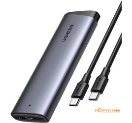 Ugreen CM767 NVMe M.2 SSD to USB 3.2 Gray (35267)