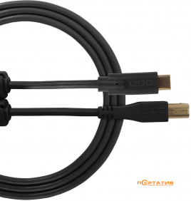 UDG Ultimate Audio Cable USB 2.0 C-B Black Straight 1.5m