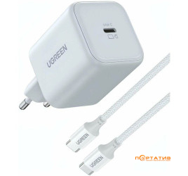 UGREEN X524 45W USB-C GaN Fast Charger Set White (65055)
