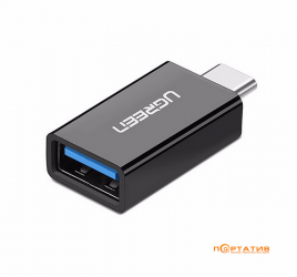 UGREEN US173 USB Type-C to USB 3.0 Female OTG Adapter Black (20808)
