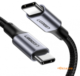 UGREEN US316 Type-C - Type-C 100W 5A Cable Aluminium 2 m Black (70429)