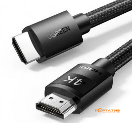 UGREEN HD119 4K HDMI Cable Male to Male Braided 5m Black (40103)