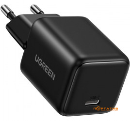 UGREEN X512 USB-C 20W PD GaN Fast Charger Black (55553)