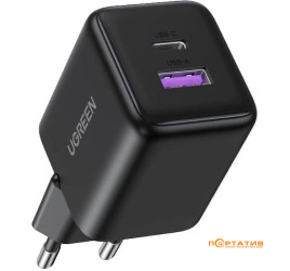 UGREEN X516 30W 2-Port GaN Fast Charger Black (65014)