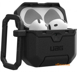 UAG для AirPods (Gen 4, 2024) Scout, Black (104130114040)
