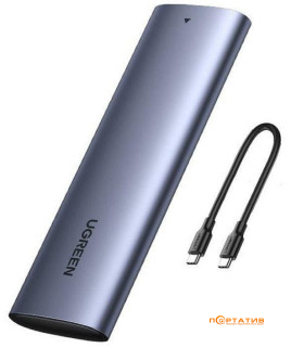 Ugreen CM400 PCIe NVMe M.2 SSD to USB 3.1 Gray (10902)