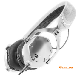 V-Moda XS White Silver