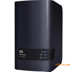 WD My Cloud EX2 Ultra 4TB USB 3.0 External Black (WDBVBZ0040JCH-EESN)