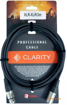 Clarity XLR-XLR PRO 3m