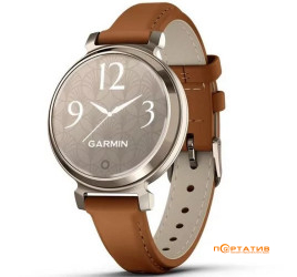 Garmin Lily 2 Classic Cream Gold/Tan Leather (010-02839-02)