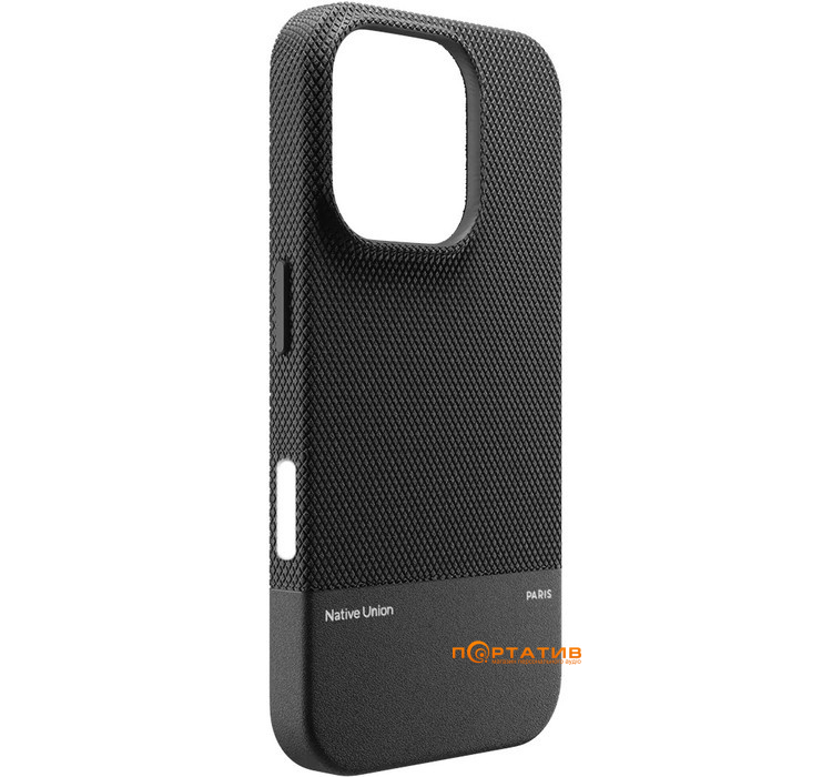 Чехол Native Union (RE) Classic Case Black for iPhone 16 Pro (RECLA-BLK-NP24P)