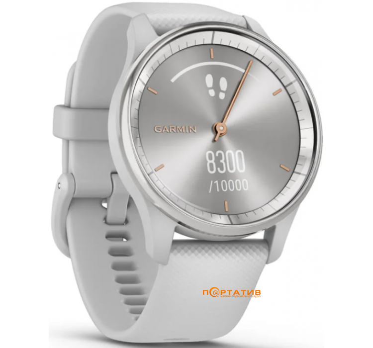 Смарт-часы Garmin Vivomove Trend, Mist Gray, Silicone (010-02665-03)
