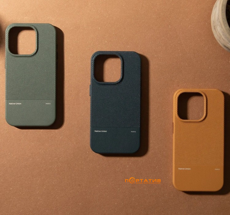 Чехол Native Union (RE) Classic Case Black for iPhone 16 Pro (RECLA-BLK-NP24P)
