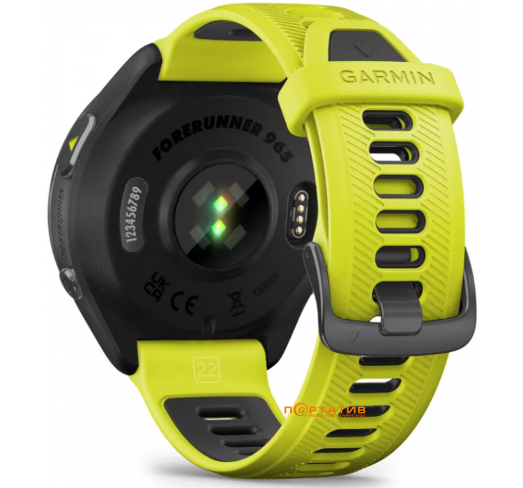 Смарт-часы Garmin Forerunner 965, Yellow (010-02809-12)