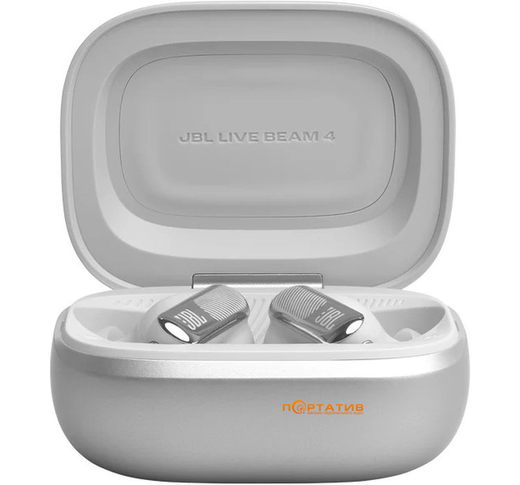 Наушники JBL Live Beam 4 Silver (JBLLIVEBEAM4SIL)