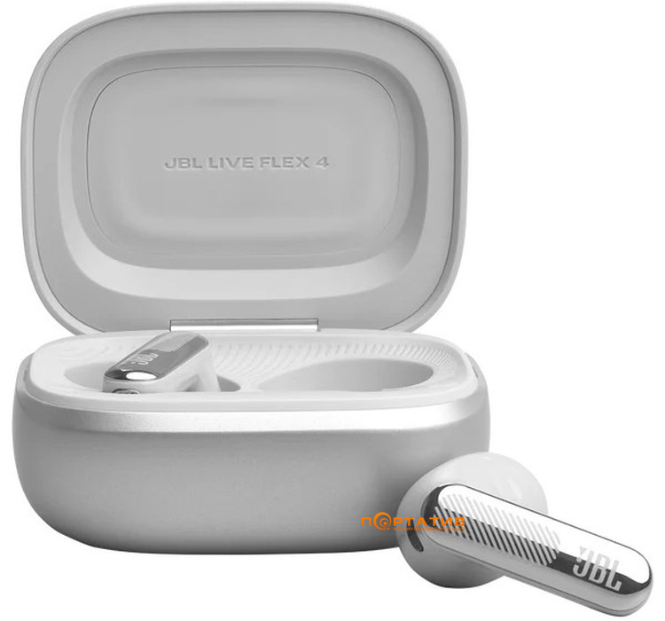 Навушники JBL Live Flex 4 Silver (JBLLIVEFLEX4SIL)