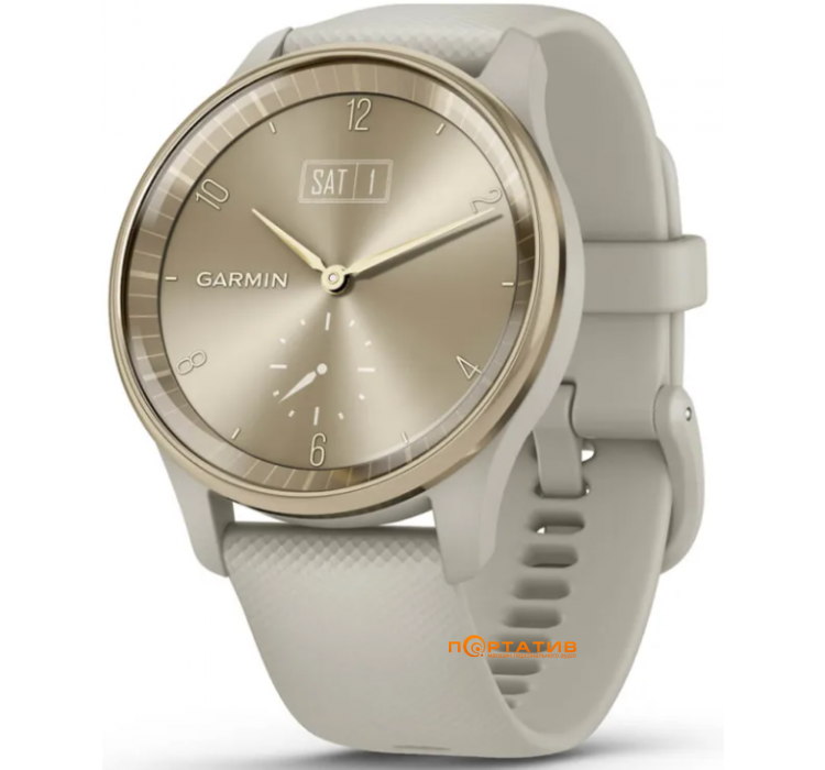 Смарт-часы Garmin Vivomove Trend, French Gray, Silicone (010-02665-02)