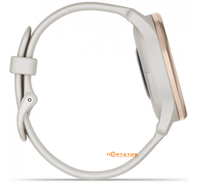 Смарт-часы Garmin Vivomove Trend, White Cream, Silicone (010-02665-01)