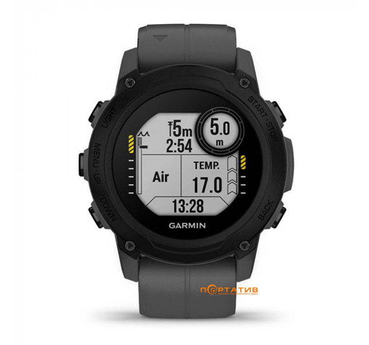 Смарт-годинник Garmin Descent G1 Dive Computer Slate Gray (010-02604-10)