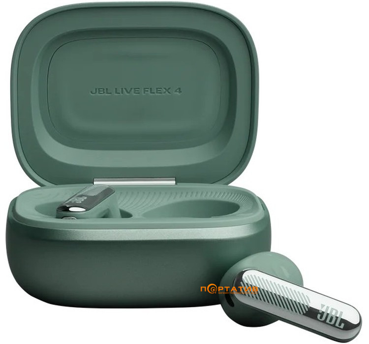 Навушники JBL Live Flex 4 Green (JBLLIVEFLEX4GRN)