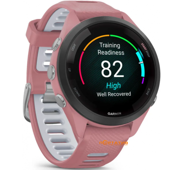 Смарт-годинник Garmin Forerunner 265S, Pink (010-02810-15)