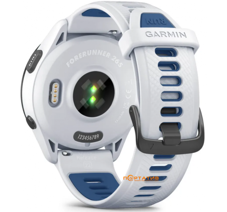 Смарт-часы Garmin Forerunner 265, Whitestone (010-02810-11)