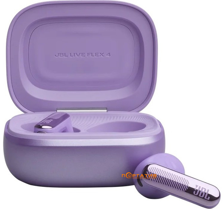 Навушники JBL Live Flex 4 Purple (JBLLIVEFLEX4PUR)