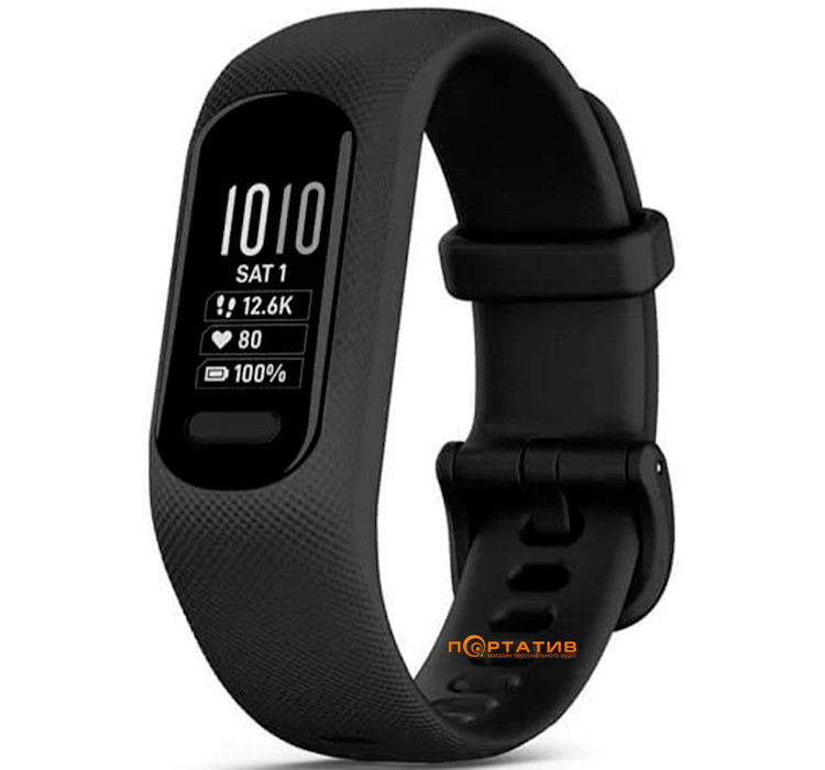 Смарт-годинник Garmin Vivosmart 5 Black S/M (010-02645-10)
