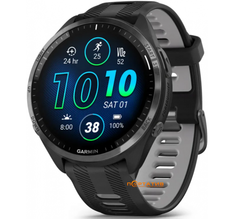 Смарт-часы Garmin Forerunner 965, Black (010-02809-10)