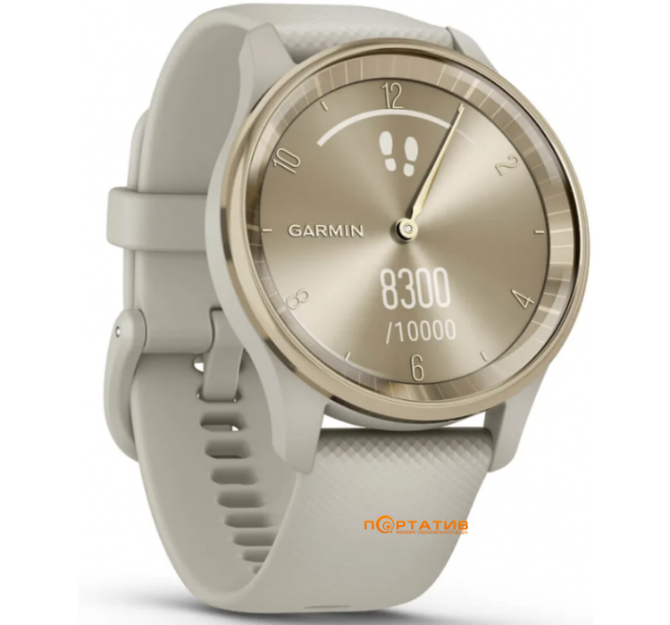Смарт-часы Garmin Vivomove Trend, French Gray, Silicone (010-02665-02)