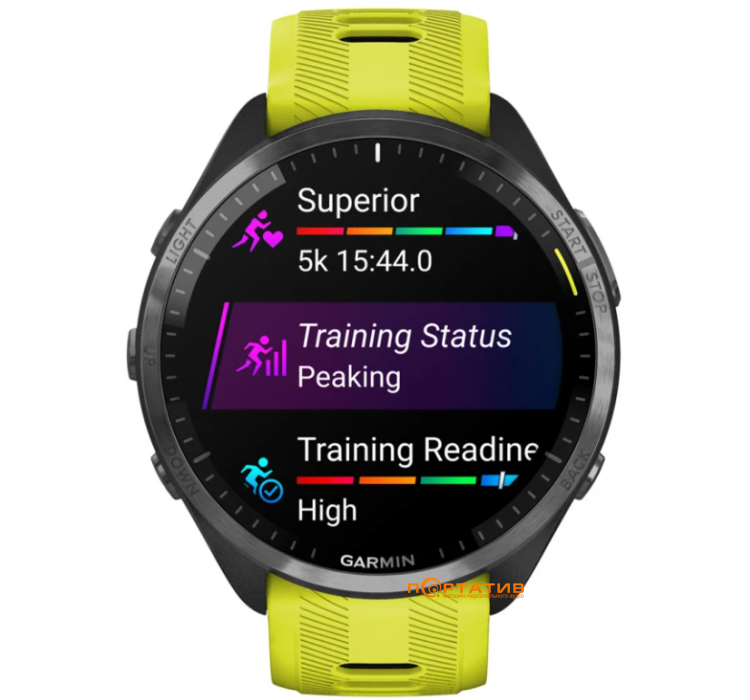 Смарт-часы Garmin Forerunner 965, Yellow (010-02809-12)