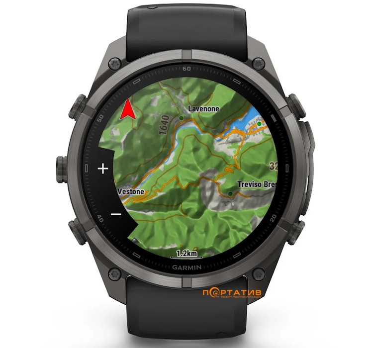 Смарт-годинник Garmin Fenix 9 Pro – 51mm, Carbon Gray DLC Titanium with Black/Pebble Grey Silicone Band (010-04337-16)